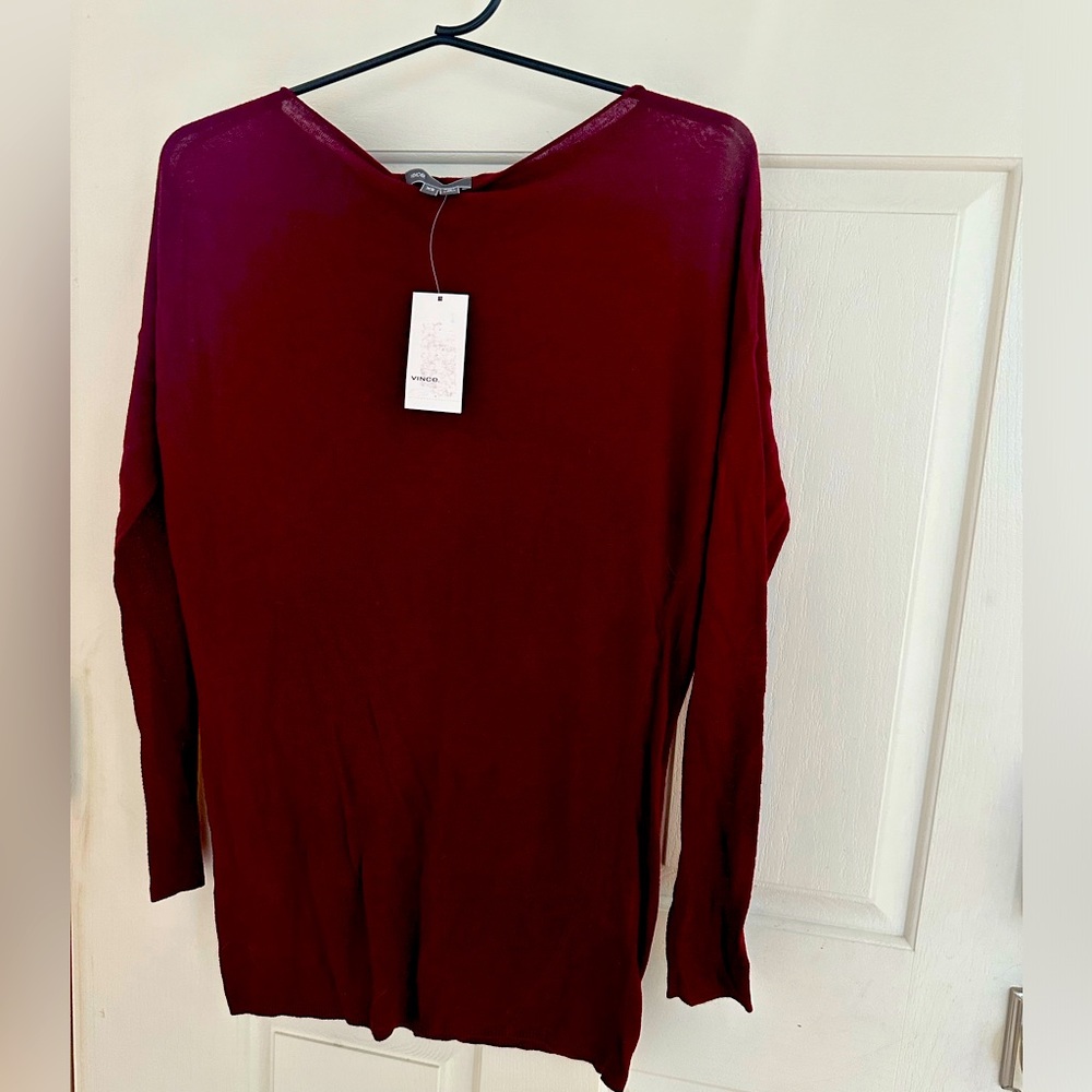 Vince Camuto long sleeve top NWT